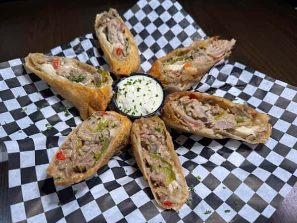 Steak & Cheese Egg Rolls