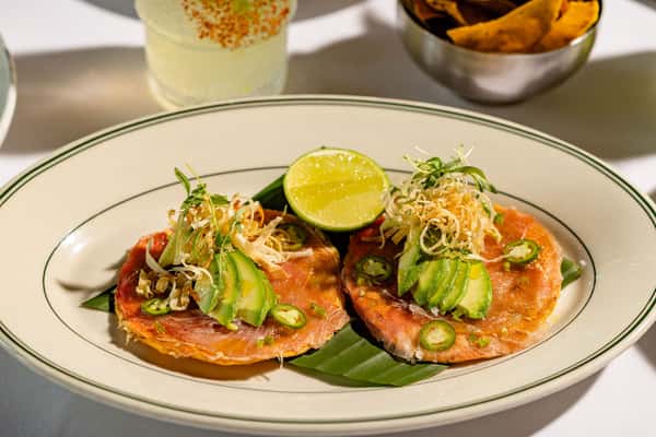 Yellowfin Tuna Tostadas