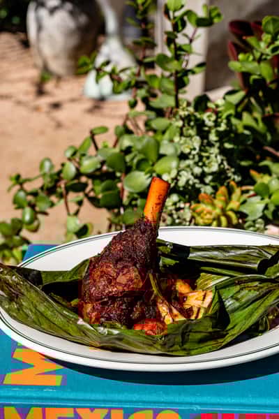 Lamb Shank Mixiote