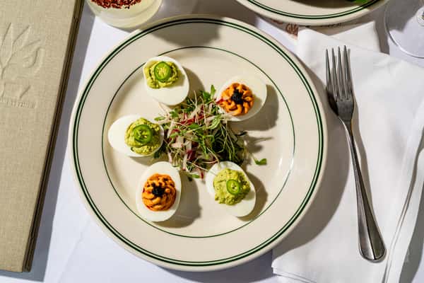 Deviled eggs divorciados