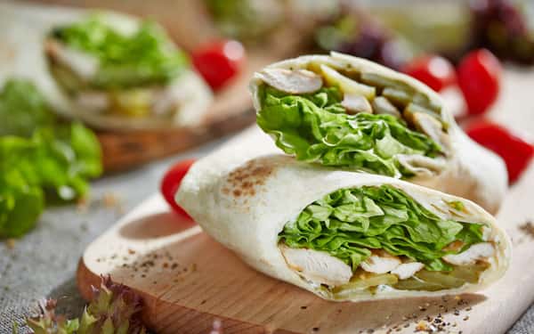 Grilled Chicken Caesar Wrap