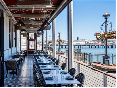 waterfront veranda