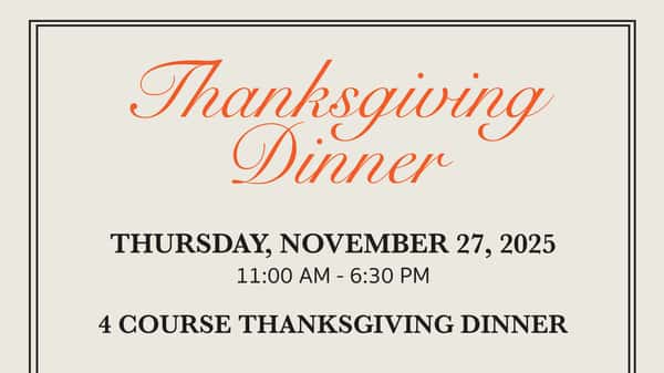 Thanksgiving new time event