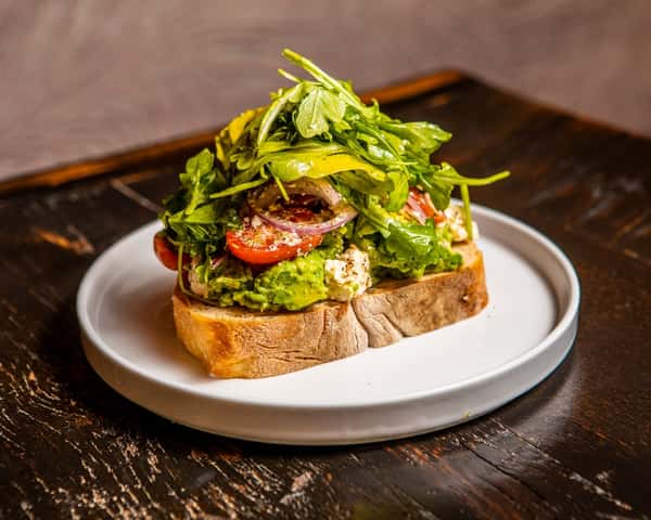 Mediterranean Avocado Toast