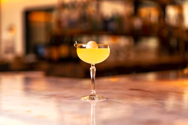 Spiced Lychee Martini