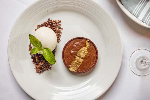 Warm Chocolate Tart