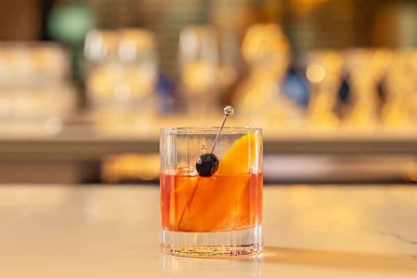Smoked Prosciutto Old Fashioned