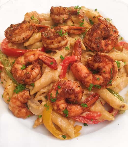 Shrimp Rasta Pasta