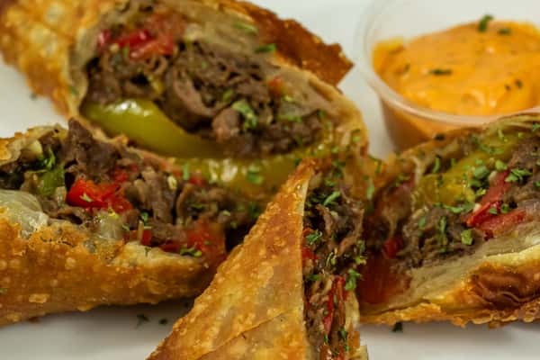 Philly Cheesesteak Rolls