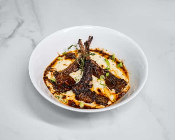 Lamb chops & Grits
