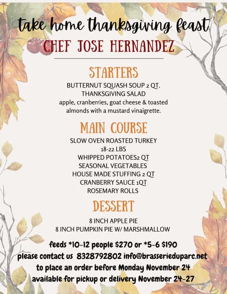 Thanksgiving package