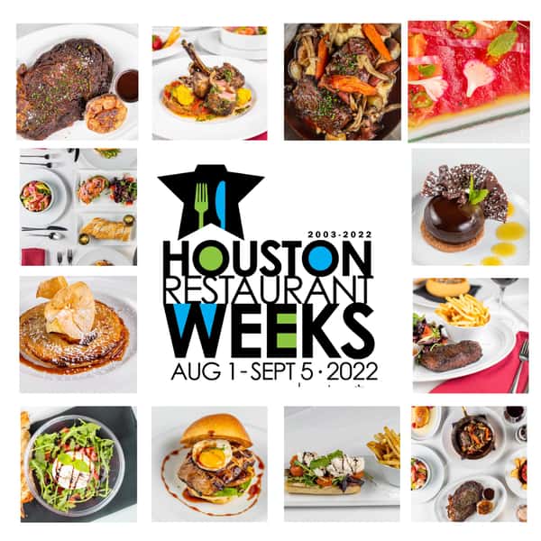 Houston Restaruant Weeks August 1-September 5