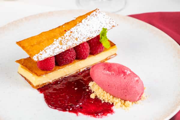 Raspberry napolean