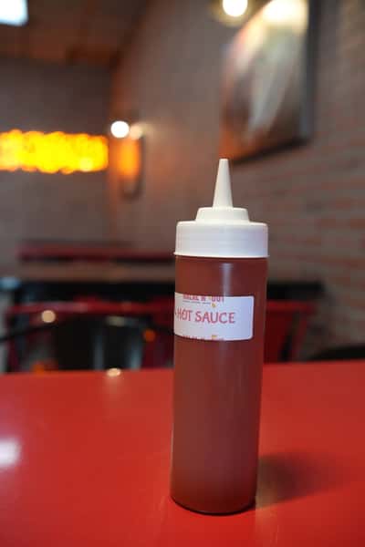 Bottle of Hot Sauce