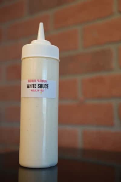 Bottle White Sauce