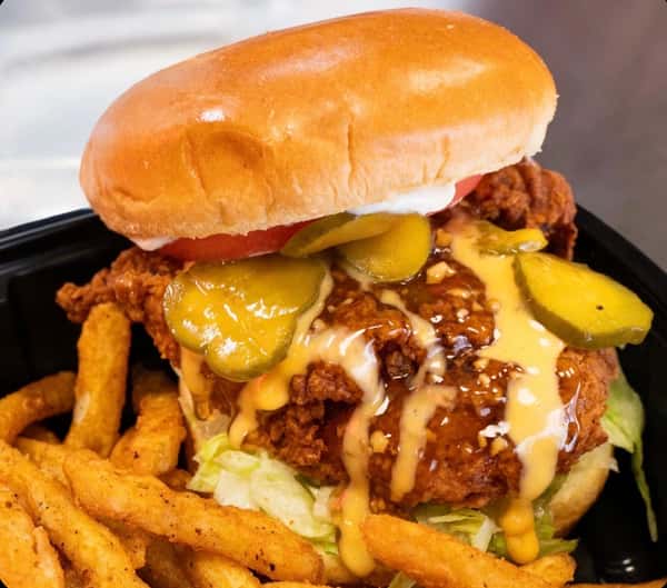 Honey Garlic Chicken Sandwich