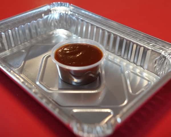 Cup of jerk Sauce
