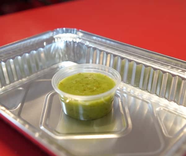 Cup of Green Sauce