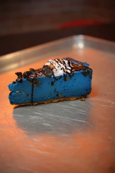 Cookie Monster Cheesecake