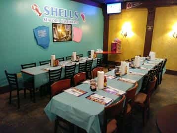 shells dining area