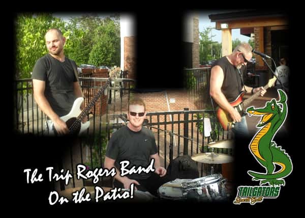 The Trip Rogers Band on the Patio