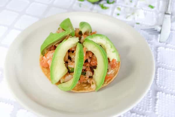 ceviche tostada
