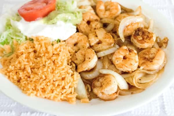 camarones a la parrilla