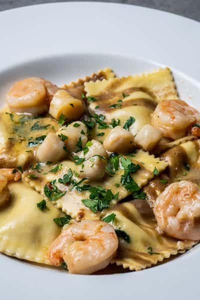 Seafood Ravioli