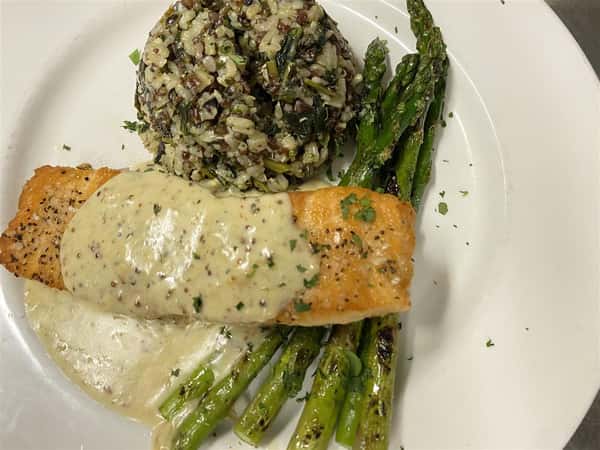 Pan Seared Atlantic Salmon*