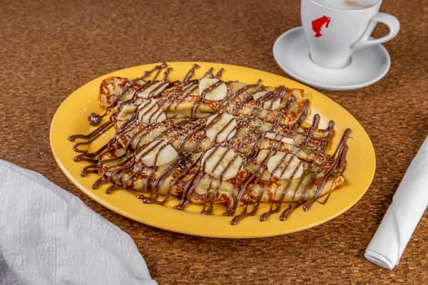 Banana Nutella Crepes