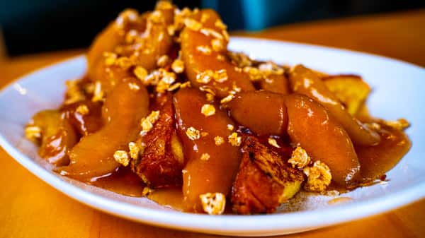 Apple Crumb French Toast
