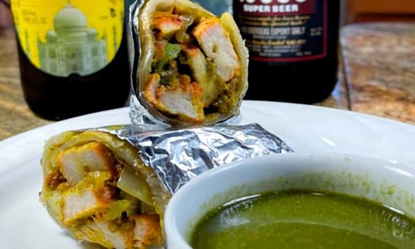 CHICKEN TIKKA KATHI ROLL