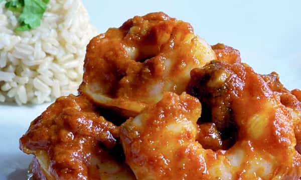 SHRIMP & POTATO VINDALOO