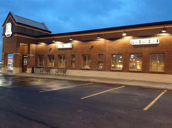 Exterior of restaurant