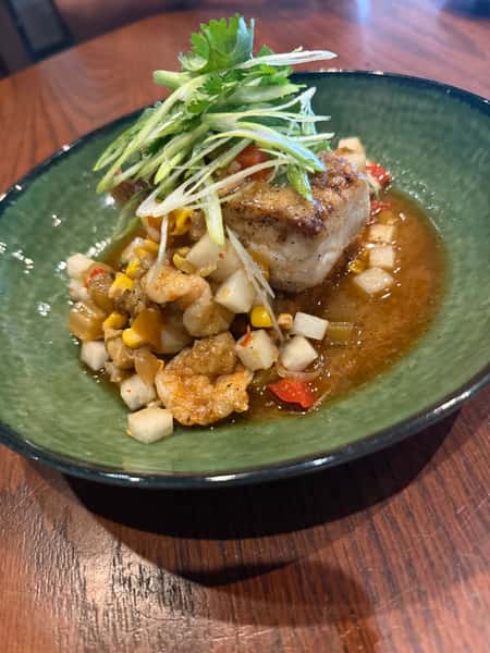 Seared Halibut