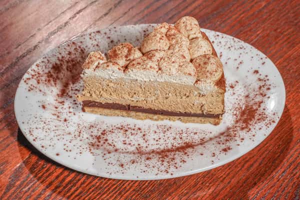 Cappuccino mousse Slice