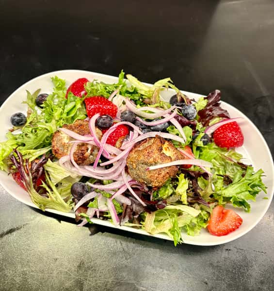 Half Goat Cheese Salad