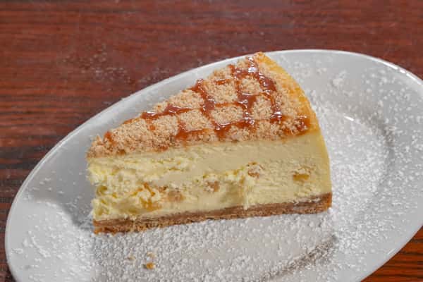 Pineapple Upsidedown Cheesecake Slice