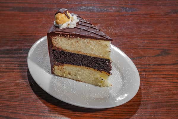 Boston Cream Slice