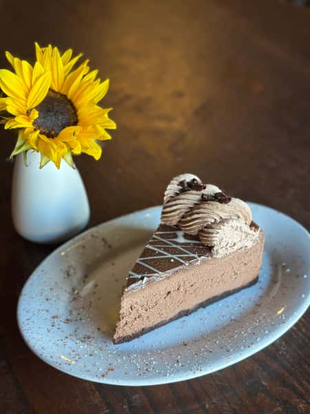 Chocolate Truffle Cheesecake Slice (GF)