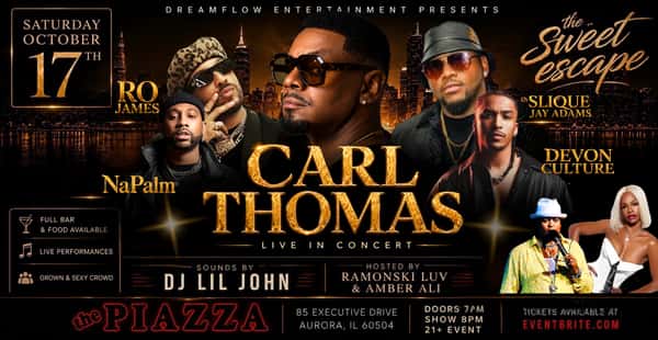 The Sweet Escape - Carl Thomas and Friends Live in Concert