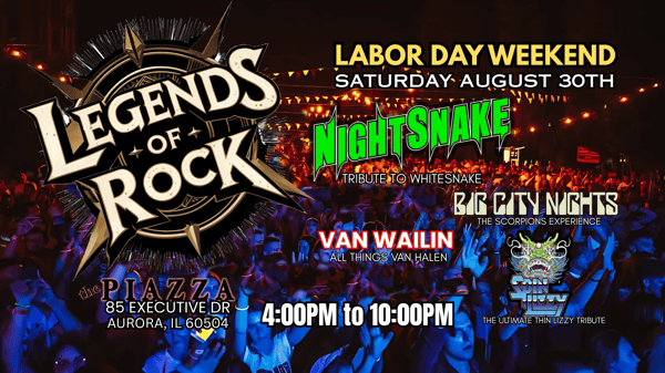 LEGENDS OF ROCK - Tributes to Whitesnake The Scorpions Van Halen & More