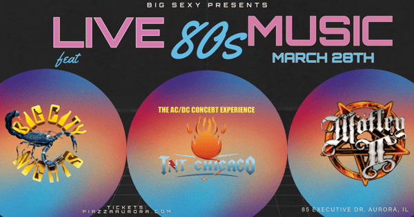 Scorpions, AC/DC & Motley Crue Live at Piazza!