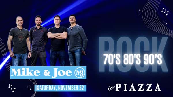 ✨ Mike & Joe – Live at The Piazza ✨