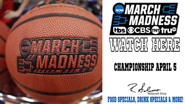 NCAA March Madness - Championship Game - the PIAZZA - Live Music Venue! - What Channel Is The March Madness Championship Game On