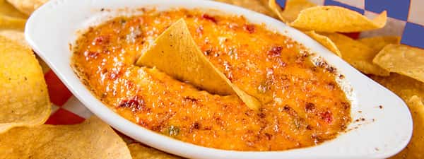 Pimento Cheese Dip and Chips