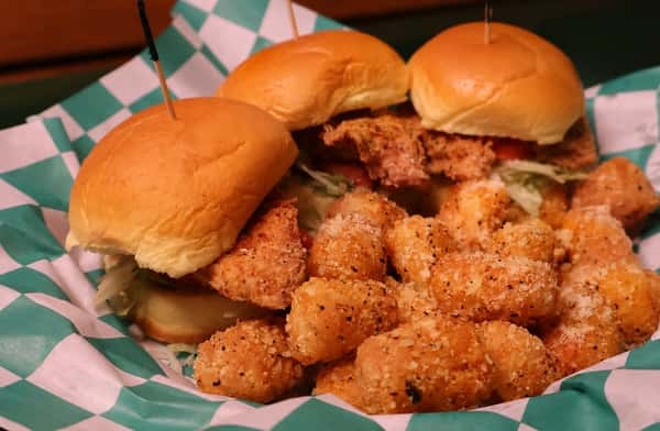 3 Mini Chicken Sandwiches