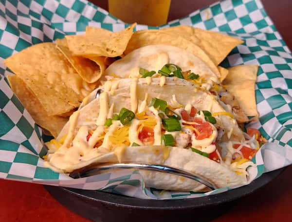 Freshly made tacos