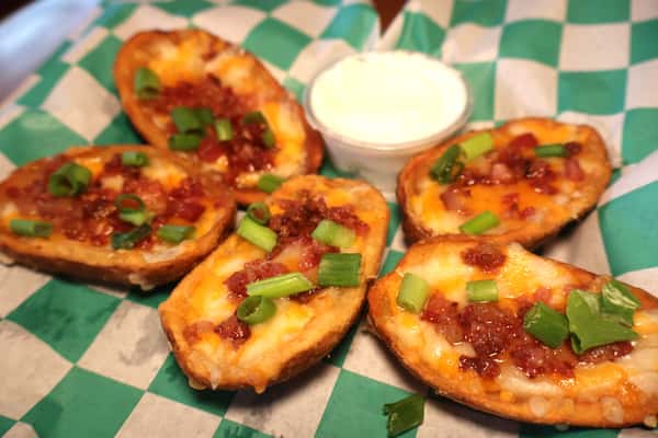 Bacon & Cheese Skins