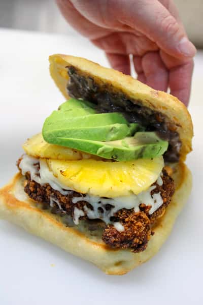 Milanesa with melted cheese